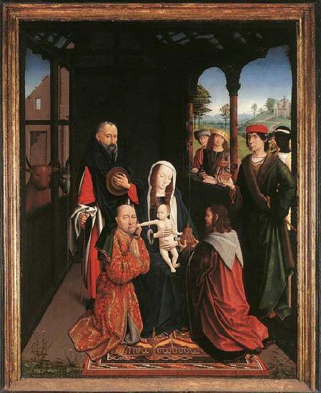 unknow artist Adoration of the Magi oil painting image